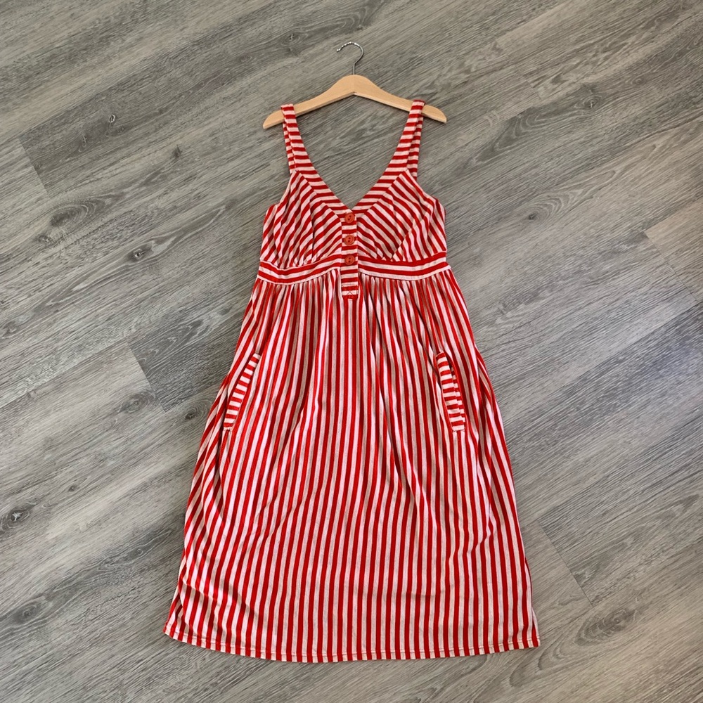Ella Moss Striped Jersey Dress